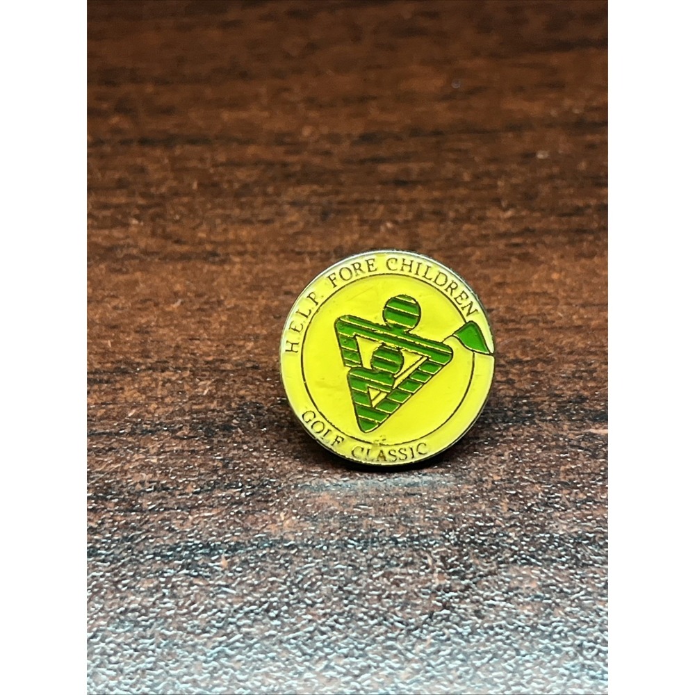 Help Fore Children Golf Classic‎ Lapel Hat Pin